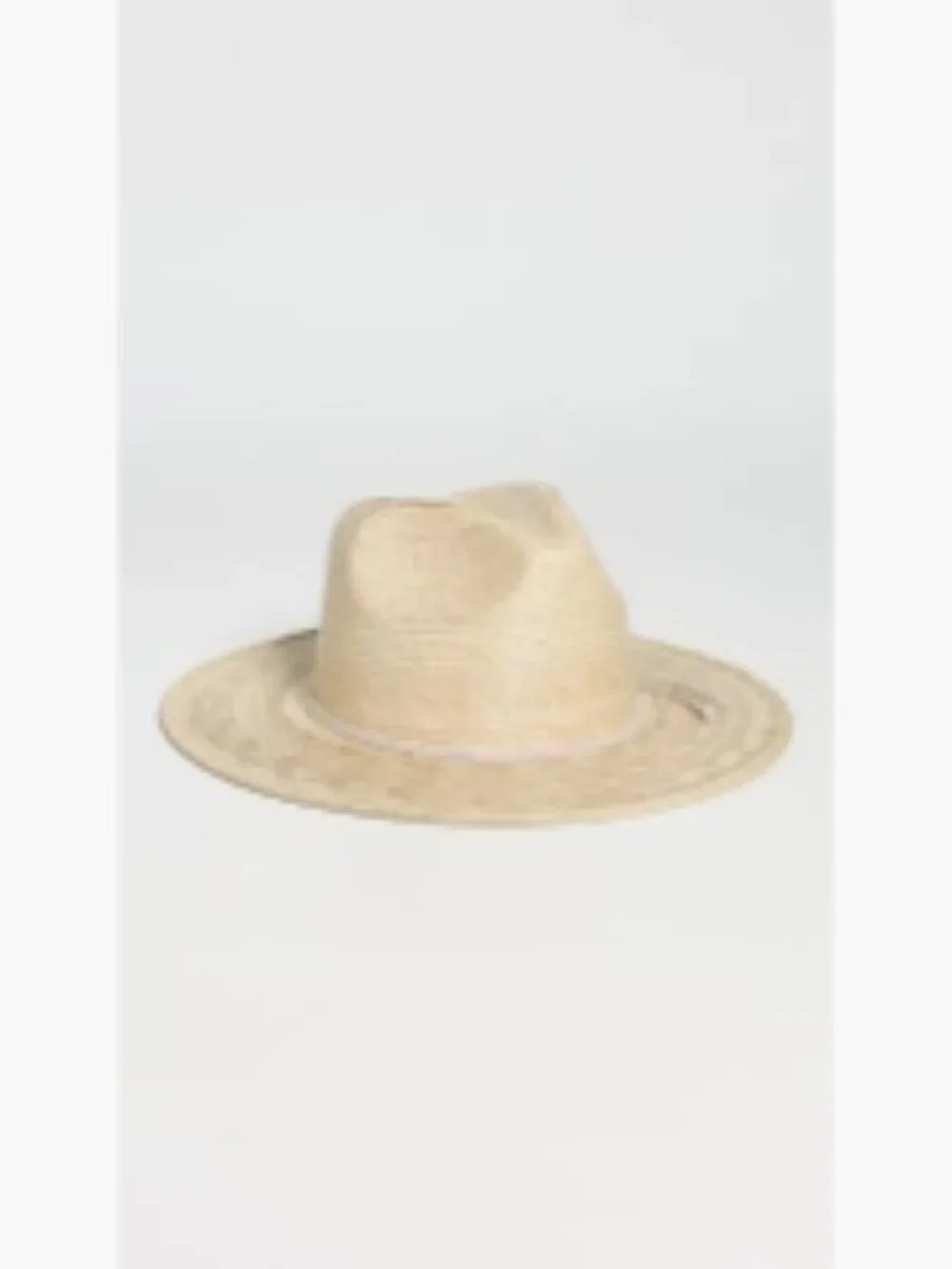 Woven Straw Fedora Sun Hat with Braided Cord Detail